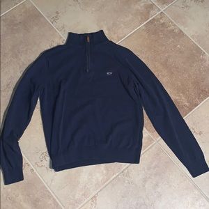 XS Vineyard Vines cotton quarter zip